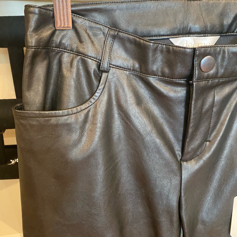 LEATHER PANTS - Picture 2 of 4